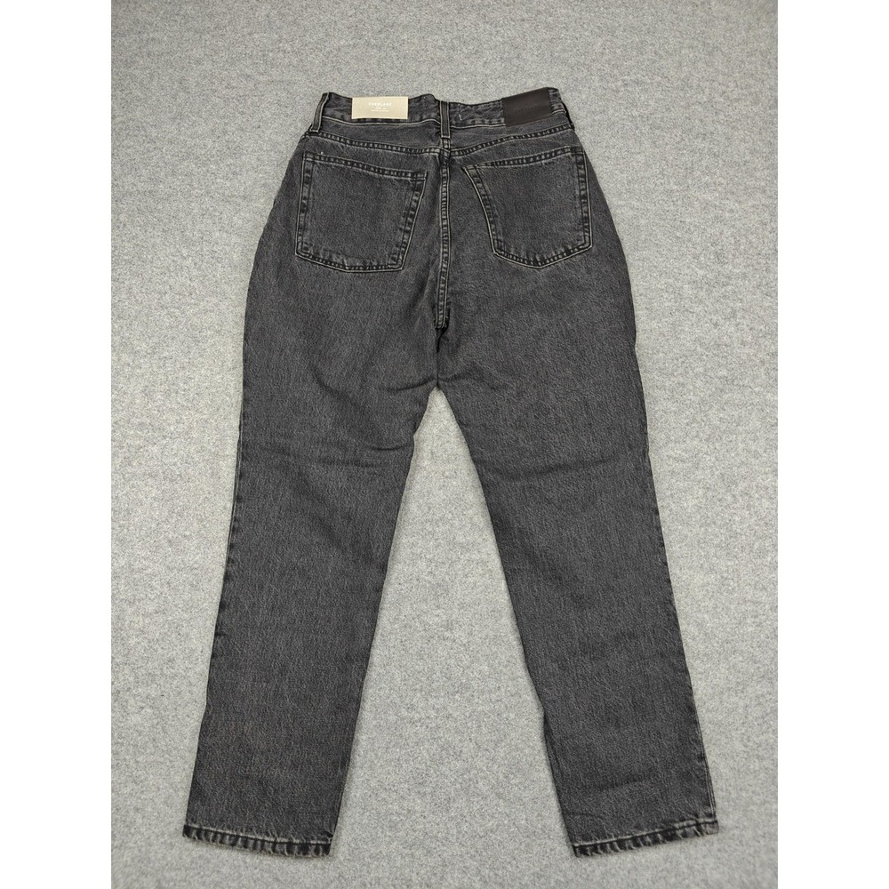 Everlane The Curvy 90s Cheeky Straight Jeans Womens 30 High Rise Black Denim New - Picture 7 of 12